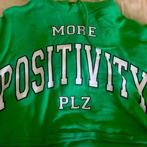 cropped soft arie sweatshirt